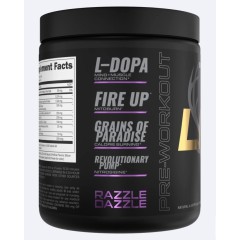 BUCKED UP, LFG burn, PREMIUM Pre-Workout, предтренировочный комплекс сжигающий жир, вкус RazzleDazzle (Черника-Брусника), 315 г (30 порций)