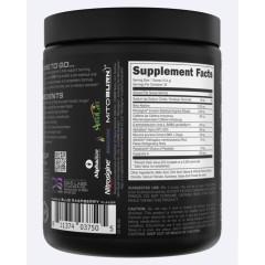 BUCKED UP, LFG burn, PREMIUM Pre-Workout, предтренировочный комплекс сжигающий жир, вкус RazzleDazzle (Черника-Брусника), 315 г (30 порций)