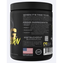 BUCKED UP, LFG burn, PREMIUM Pre-Workout, предтренировочный комплекс сжигающий жир, Тропический вкус, 315 г (30 порций)