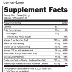 Bucked Up, Hydration, изотоник со вкусом Лайм-лимон, 543 гр